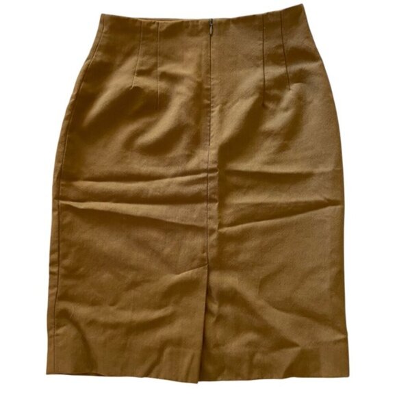 Jones New York Brown Pure Wool Pencil Skirt Women’s Size 6 - Picture 8 of 8